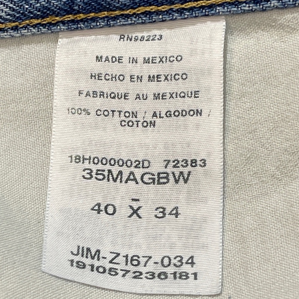 MAGELLAN Classic Light Blue Men's Jeans SIZE 40/34 - Picture 5 of 9